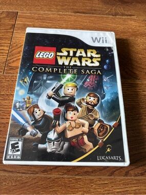 LEGO Star Wars: The Complete Saga (Wii) - LEGO Brand Black & White Case